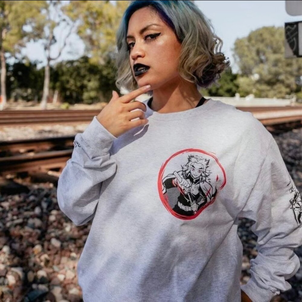 Demon Slayer Rengoku Sweater - Picture 2 of 2